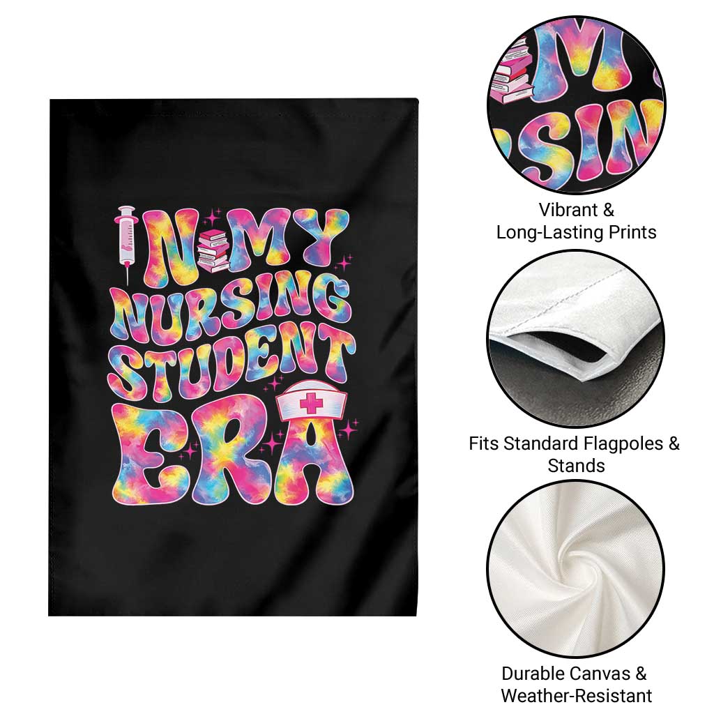 In My Nursing Student Era Garden Flag Future Nurse Gift