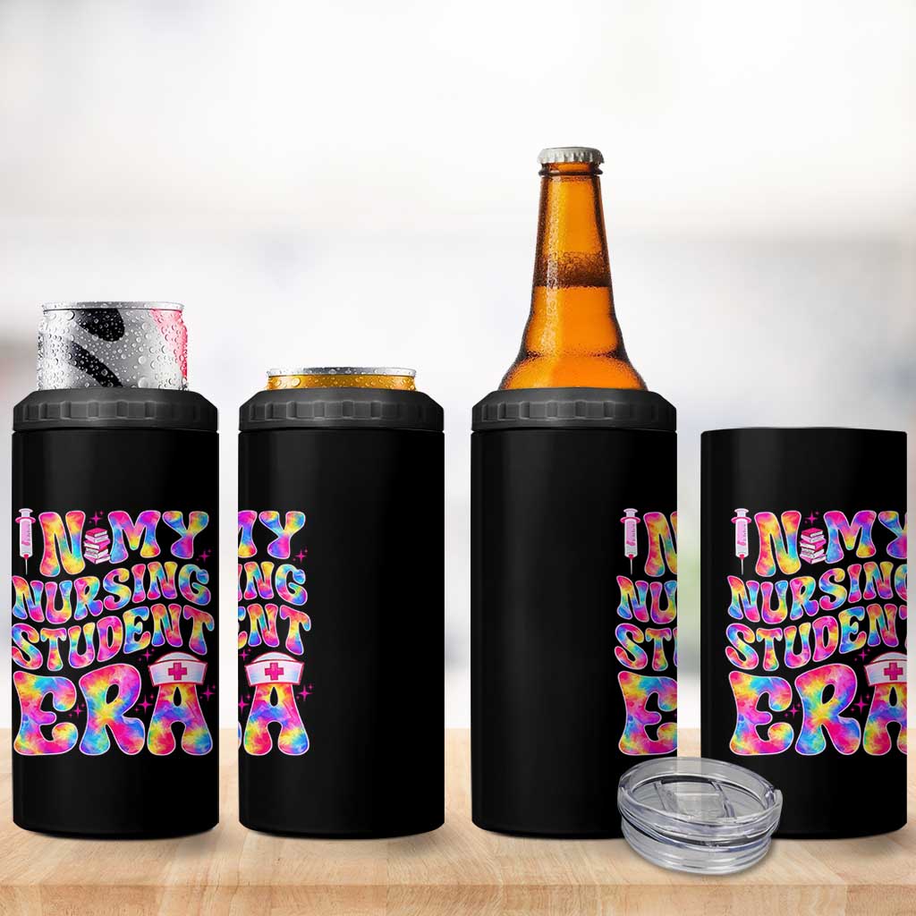 In My Nursing Student Era 4 in 1 Can Cooler Tumbler Future Nurse Gift