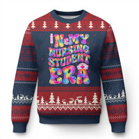 In My Nursing Student Era Ugly Christmas Sweater Future Nurse Gift