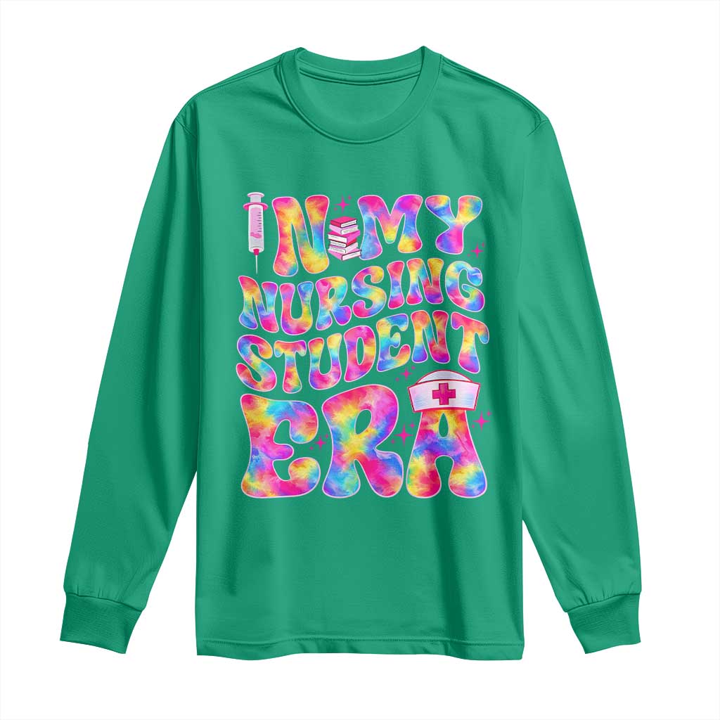 In My Nursing Student Era Long Sleeve Shirt Future Nurse Gift