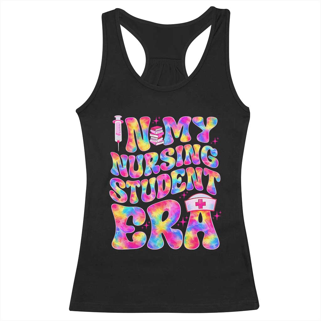In My Nursing Student Era Racerback Tank Top Future Nurse Gift