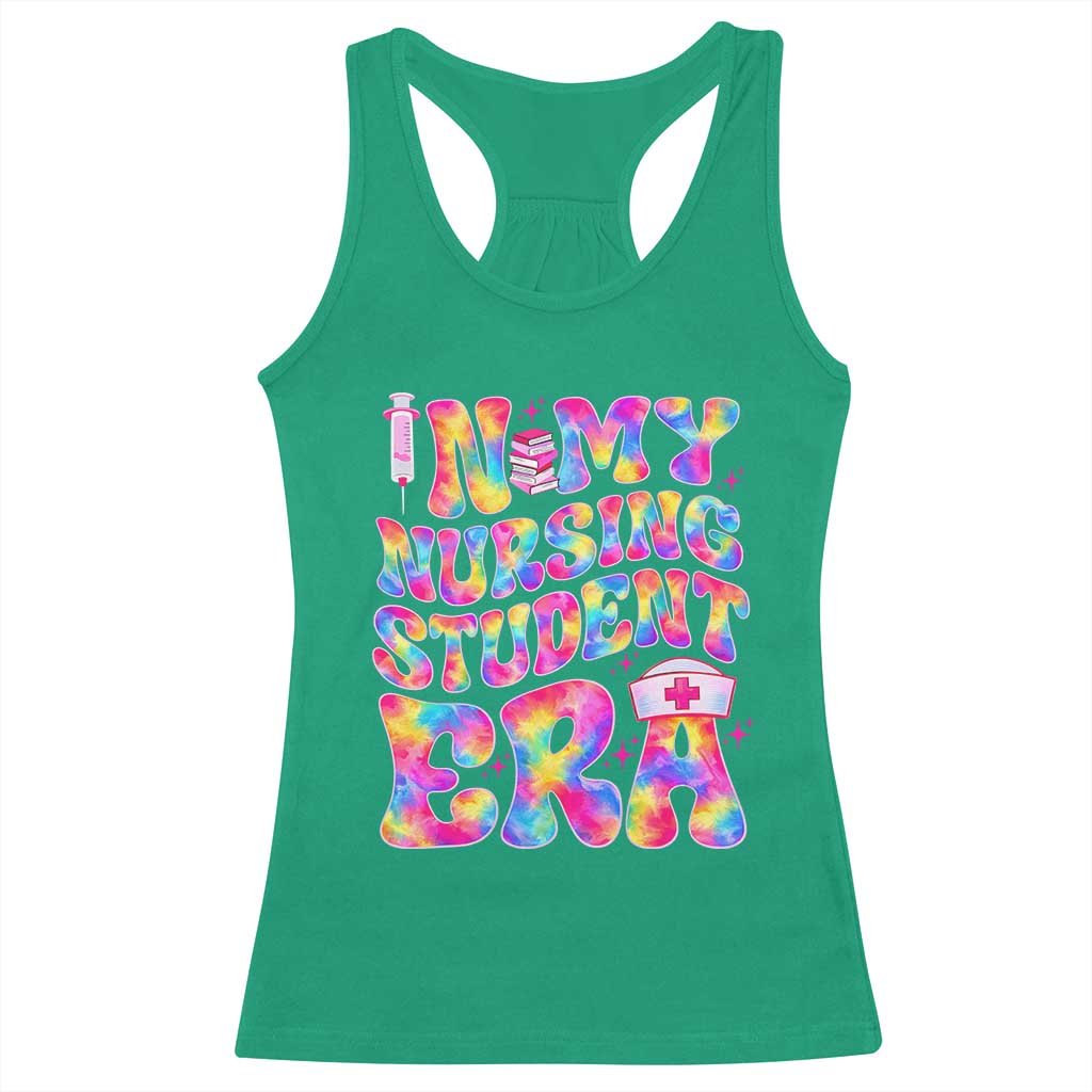 In My Nursing Student Era Racerback Tank Top Future Nurse Gift