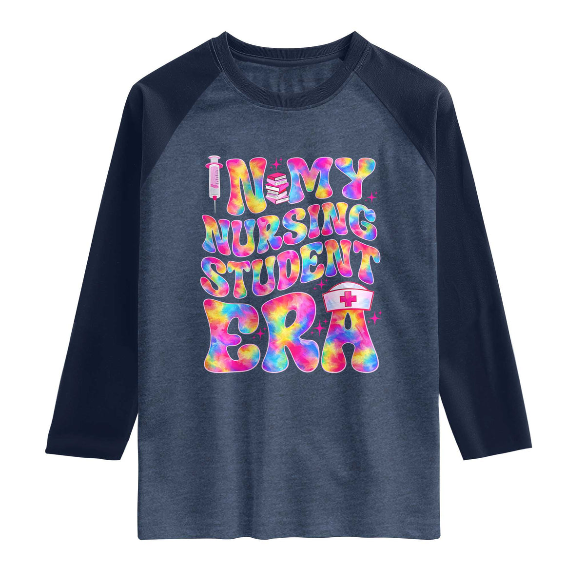 In My Nursing Student Era Raglan Shirt Future Nurse Gift