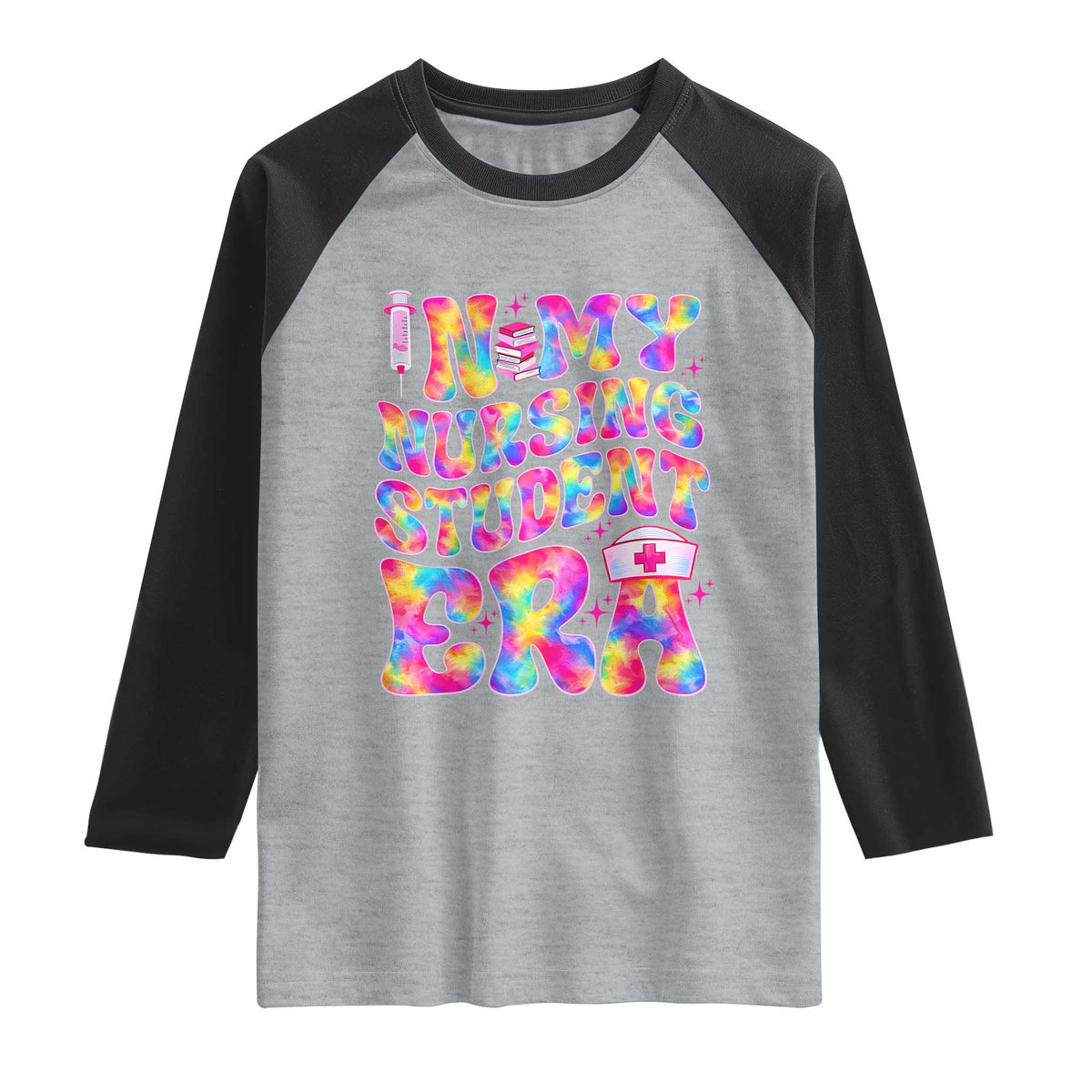 In My Nursing Student Era Raglan Shirt Future Nurse Gift