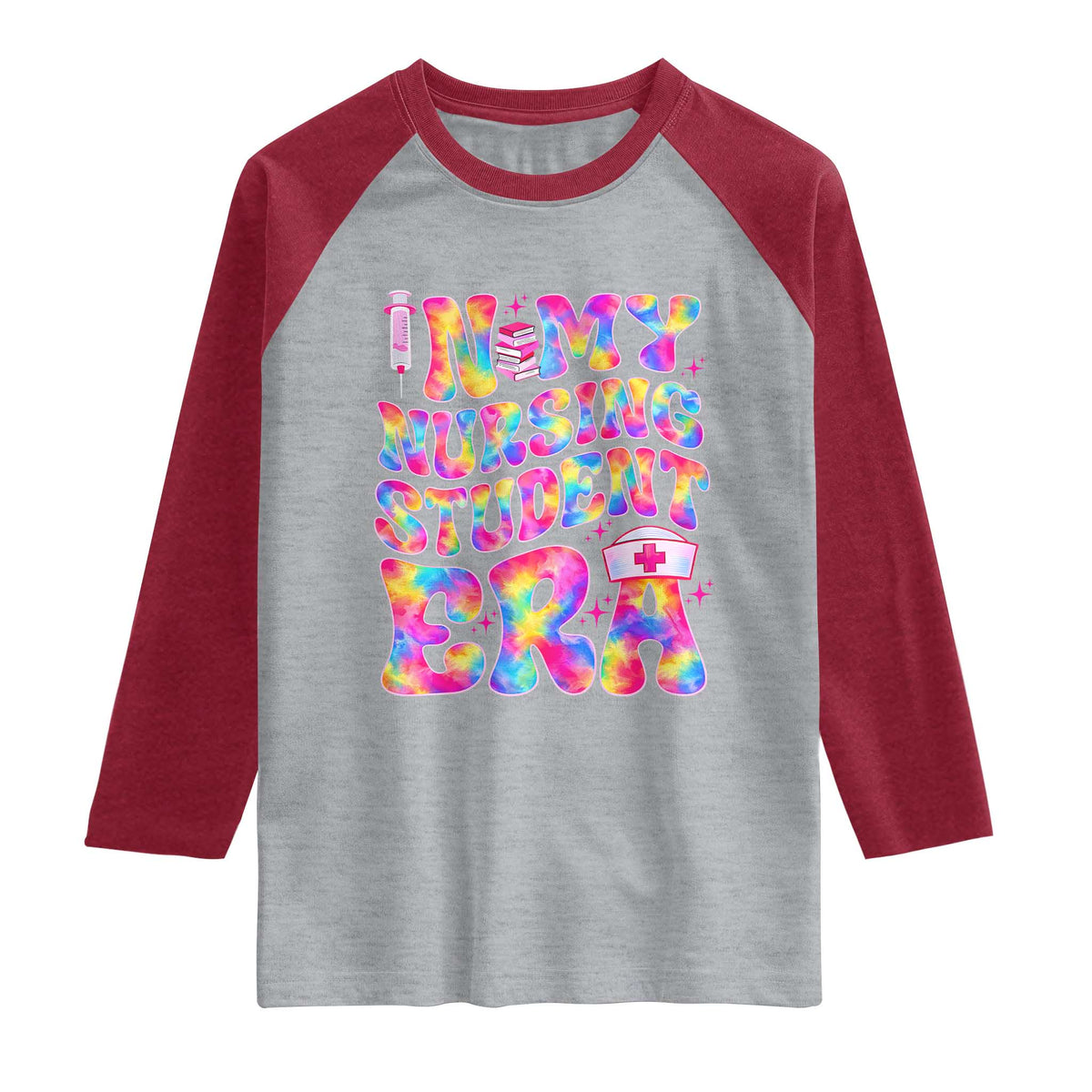 In My Nursing Student Era Raglan Shirt Future Nurse Gift