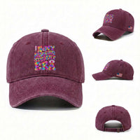In My Nursing Student Era Washed Cotton Baseball Cap Future Nurse Gift