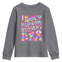 In My Nursing Student Era Youth Sweatshirt Future Nurse Gift