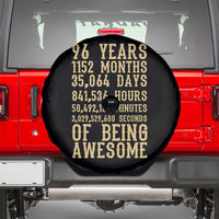 Vintage 96th Birthday Gift Spare Tire Cover 96 Years Of Being Awesome