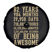 Vintage 82nd Birthday Gift Spare Tire Cover 82 Years Of Being Awesome