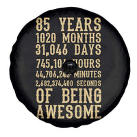 Vintage 85th Birthday Gift Spare Tire Cover 85 Years Of Being Awesome