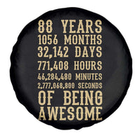 Vintage 88th Birthday Gift Spare Tire Cover 88 Years Of Being Awesome
