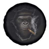 Cool Gorilla With Cigar Spare Tire Cover Animal Lover Gift - Wonder Print Shop