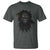 Angry Gorilla Face On Cracked Wall T Shirt Animal Lover Gift - Wonder Print Shop