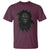 Angry Gorilla Face On Cracked Wall T Shirt Animal Lover Gift - Wonder Print Shop
