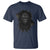 Angry Gorilla Face On Cracked Wall T Shirt Animal Lover Gift - Wonder Print Shop