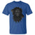 Angry Gorilla Face On Cracked Wall T Shirt Animal Lover Gift - Wonder Print Shop