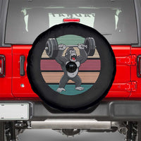 Fitness Lover Gift Spare Tire Cover Powerlifting Gorilla Strength - Wonder Print Shop