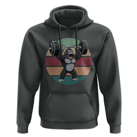 Fitness Lover Gift Hoodie Powerlifting Gorilla Strength - Wonder Print Shop