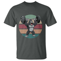 Fitness Lover Gift T Shirt Powerlifting Gorilla Strength - Wonder Print Shop
