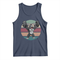 Fitness Lover Gift Tank Top Powerlifting Gorilla Strength - Wonder Print Shop