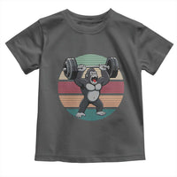 Fitness Lover Gift Toddler T Shirt Powerlifting Gorilla Strength - Wonder Print Shop