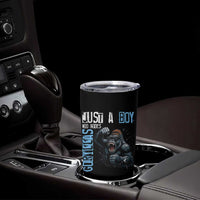 Just A Boy Who Loves Gorillas Tumbler Cup Gorilla Lover Gift
