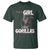 Gorilla Lover Gift T Shirt Just A Girl Who Loves Gorillas - Wonder Print Shop