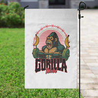 Fitness Lover Gift Garden Flag Gorilla Mode - Wonder Print Shop