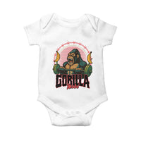 Fitness Lover Gift Baby Onesie Gorilla Mode - Wonder Print Shop