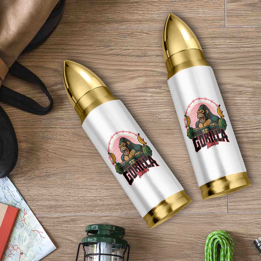 Fitness Lover Gift Bullet Tumbler Gorilla Mode