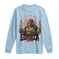 Fitness Lover Gift Long Sleeve Shirt Gorilla Mode - Wonder Print Shop