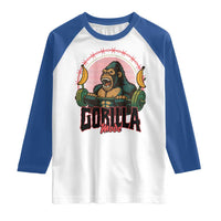 Fitness Lover Gift Raglan Shirt Gorilla Mode - Wonder Print Shop