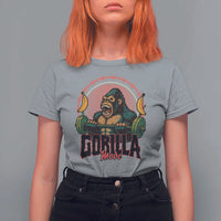 Fitness Lover Gift T Shirt For Women Gorilla Mode - Wonder Print Shop
