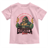 Fitness Lover Gift Toddler T Shirt Gorilla Mode - Wonder Print Shop