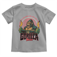 Fitness Lover Gift Toddler T Shirt Gorilla Mode - Wonder Print Shop