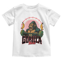 Fitness Lover Gift Toddler T Shirt Gorilla Mode - Wonder Print Shop