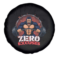 Zero Excuses Spare Tire Cover Gorilla Fitness Lover Gift - Wonder Print Shop