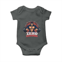 Zero Excuses Baby Onesie Gorilla Fitness Lover Gift - Wonder Print Shop