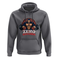 Zero Excuses Hoodie Gorilla Fitness Lover Gift - Wonder Print Shop
