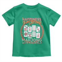 Happiness Is Playing Mahjong With The Girls Toddler T Shirt Mahjong Time - Wonder Print Shop