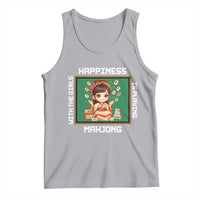 Gambling Chinese Gift Tank Top Happiness Is Playing Mahjong With The Girls - Wonder Print Shop