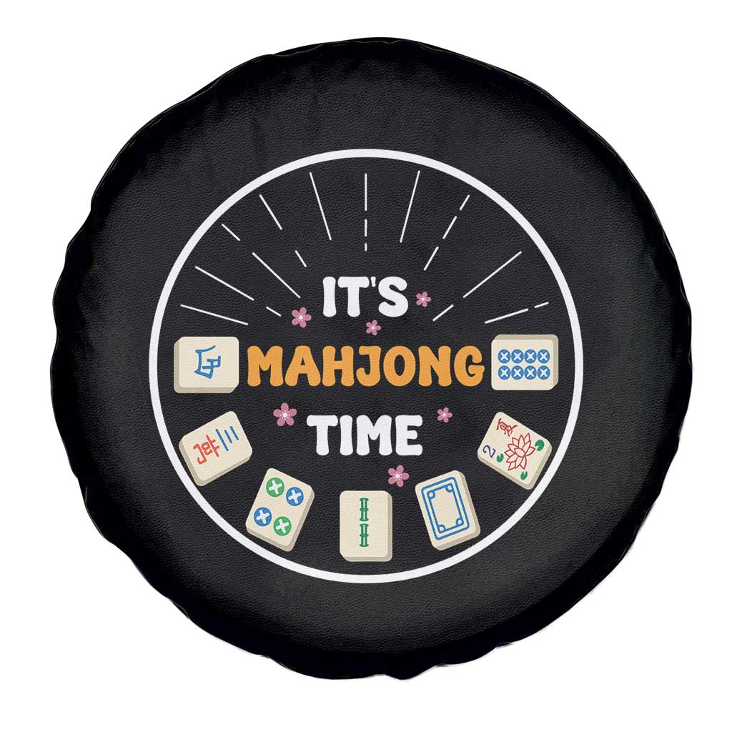It Is Mahjong Time Spare Tire Cover Gambling Chinese Gift - Wonder Print Shop