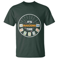 It Is Mahjong Time T Shirt Gambling Chinese Gift - Wonder Print Shop