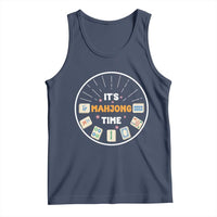 It Is Mahjong Time Tank Top Gambling Chinese Gift - Wonder Print Shop