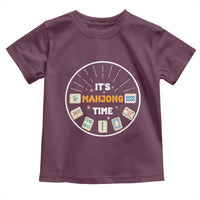 It Is Mahjong Time Toddler T Shirt Gambling Chinese Gift - Wonder Print Shop