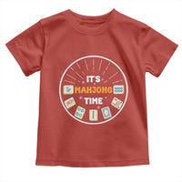 It Is Mahjong Time Toddler T Shirt Gambling Chinese Gift - Wonder Print Shop