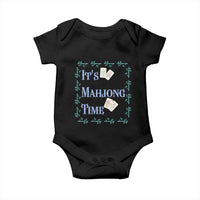 Mahjong Gift Baby Onesie It Is Mahjong Time For Players - Wonder Print Shop