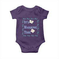 Mahjong Gift Baby Onesie It Is Mahjong Time For Players - Wonder Print Shop