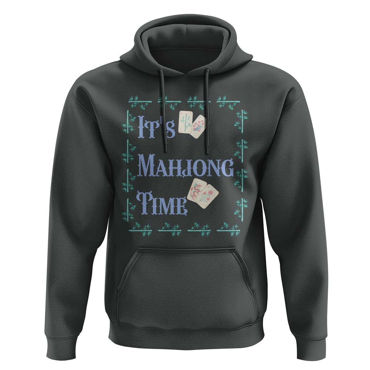 Mahjong Gift Hoodie It Is Mahjong Time For Players - Wonder Print Shop