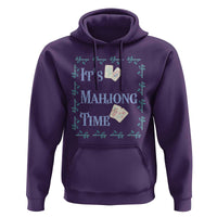 Mahjong Gift Hoodie It Is Mahjong Time For Players - Wonder Print Shop